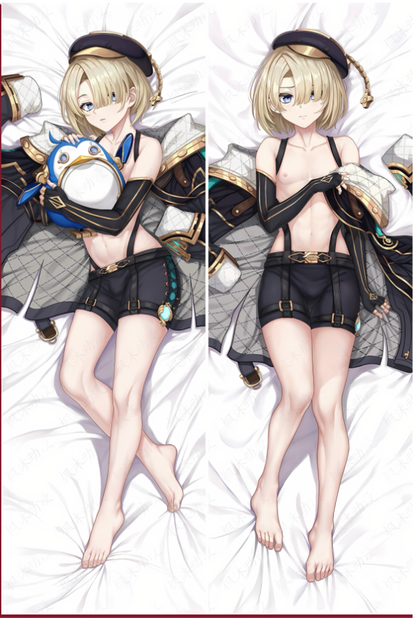 Genshin Impact Freminet Anime Dakimakura Body Pillow Cover