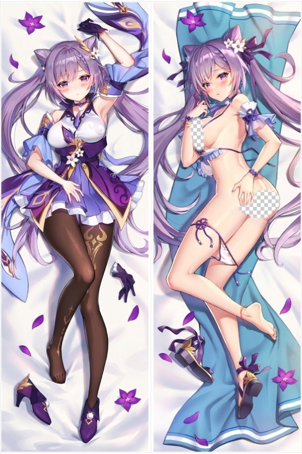 Genshin Impact Keqing Anime Dakimakura Body Pillow Cover