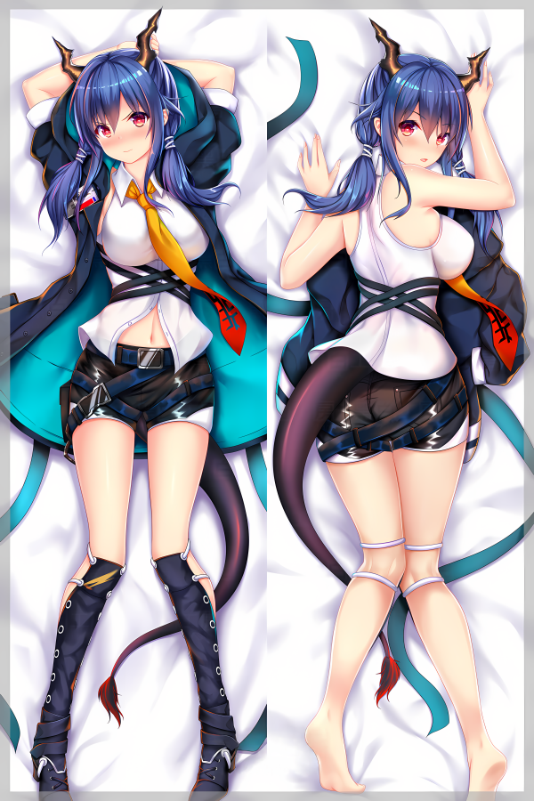 Arknights Chen Anime Dakimakura Body Pillow Cover