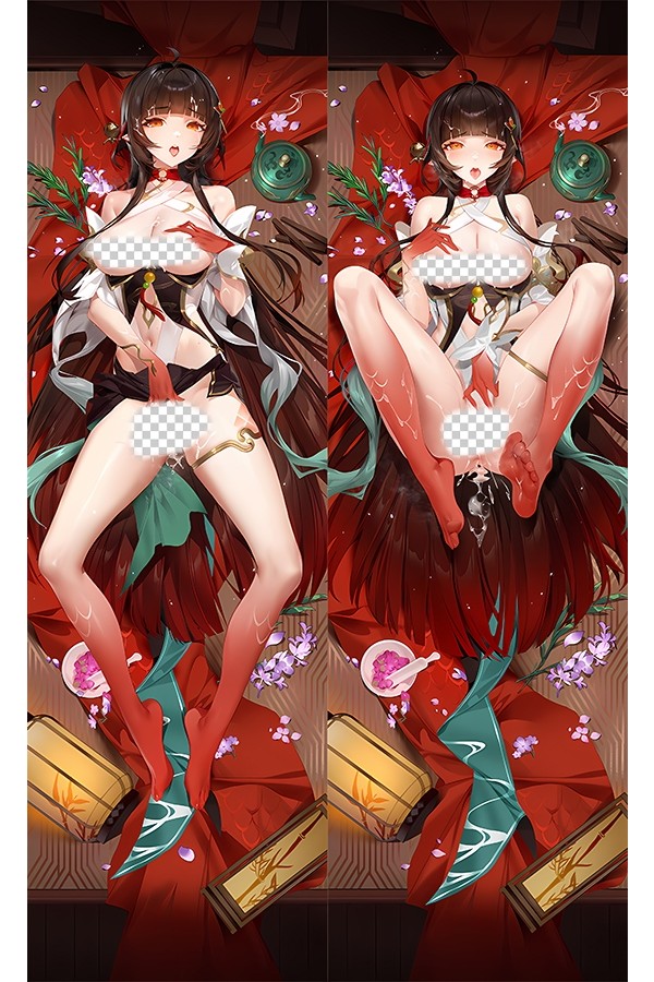 Honkai: Star Rail Lingsha Anime Dakimakura Body Pillow Cover