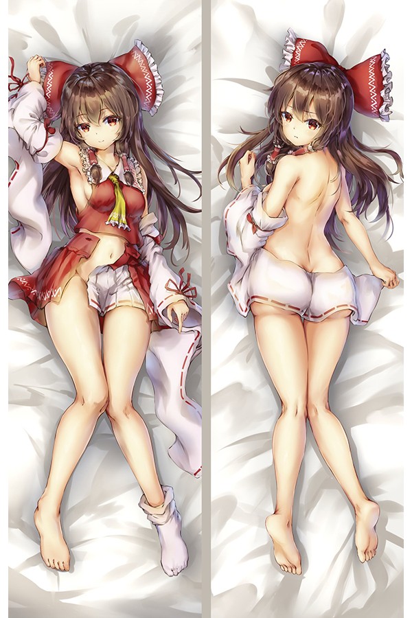 Touhou Project Reimu Hakurei Anime Dakimakura Body Pillow Cover