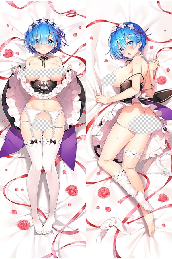 Re:Zero Rem Anime Dakimakura Body Pillow Cover