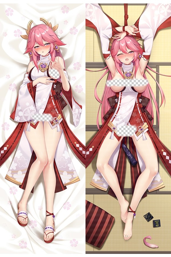 Genshin Impact Yae Miko Anime Dakimakura Body Pillow Cover