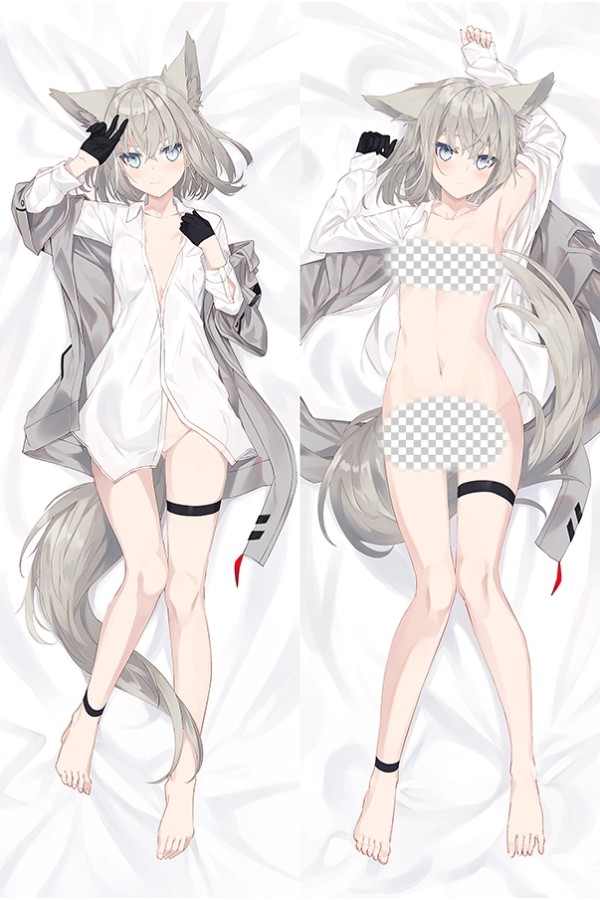 Virtual Youtuber Shirakami Fubuki Anime Dakimakura Body Pillow Cover