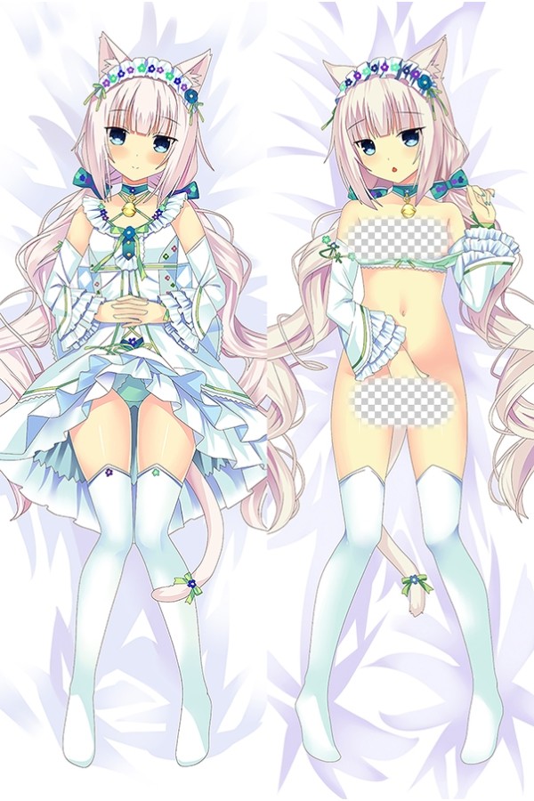 Nekopara Vanilla Anime Dakimakura Body Pillow Cover