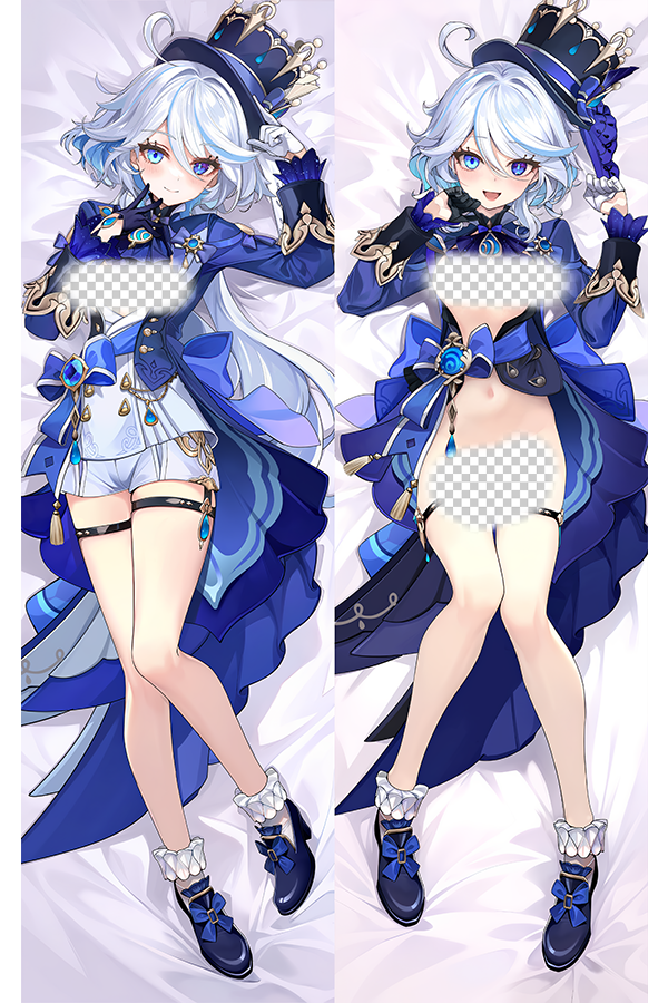 Genshin Impact Focalors Anime Dakimakura Body Pillow Cover