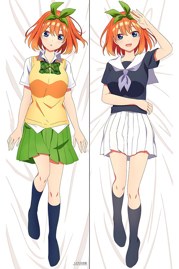 The Quintessential Quintuplets Nakano Yotsuba Anime Dakimakura Body Pillow Cover