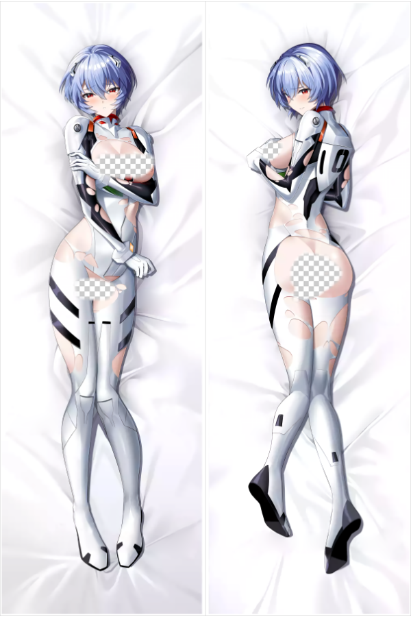 Neon Genesis Evangelion Rei Ayanami Anime Dakimakura Body Pillow Cover