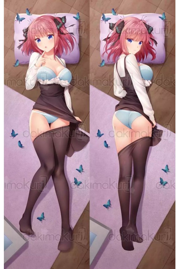 The Quintessential Quintuplets Nakano Nino Anime Dakimakura Body Pillow Cover