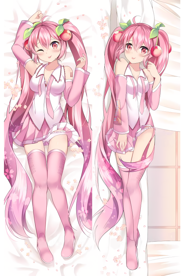 Vocaloid Hatsune Miku Anime Dakimakura Body Pillow Cover