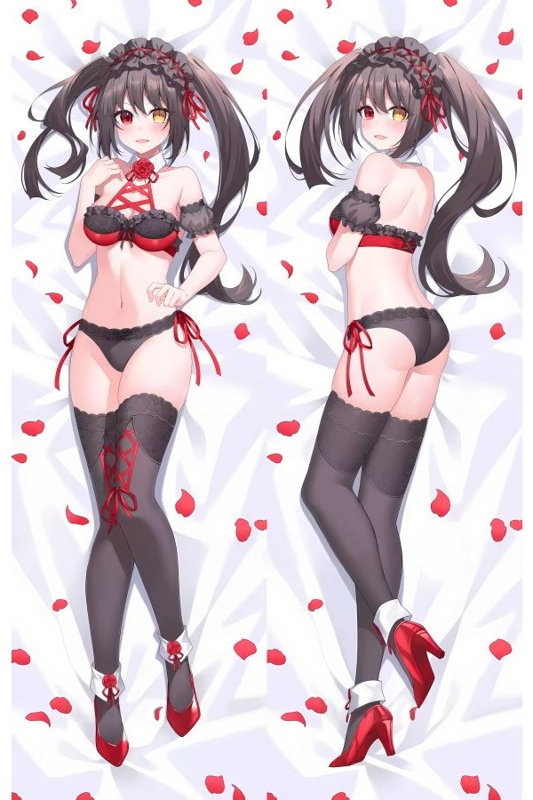 Date A Live Nightmare Tokisaki Kurumi Anime Dakimakura Body Pillow Cover