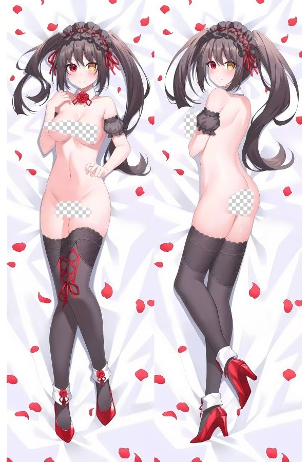 Date A Live Nightmare Tokisaki Kurumi Anime Dakimakura Body Pillow Cover