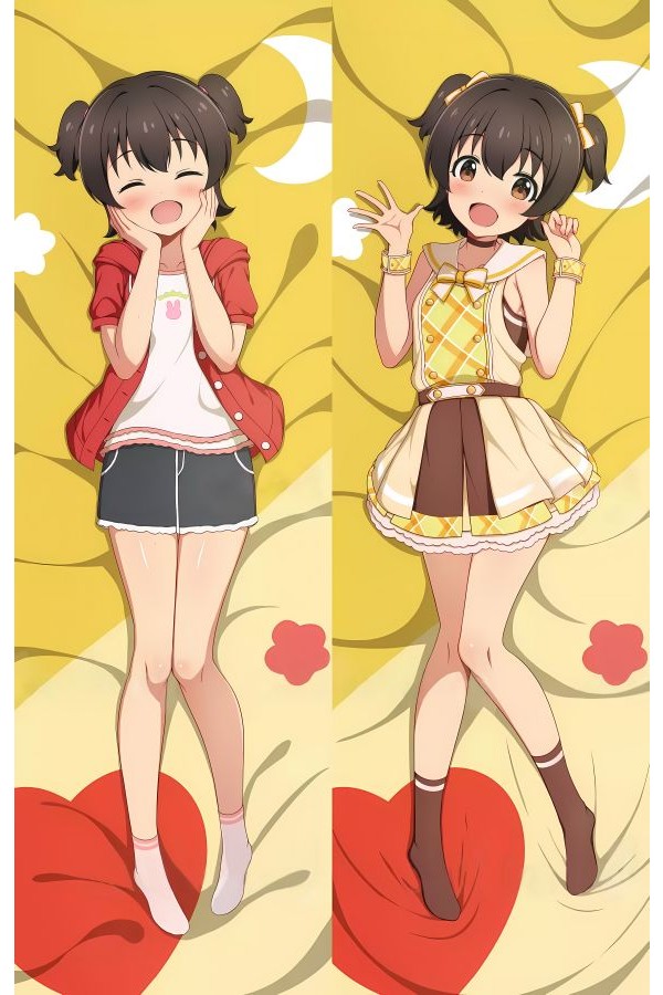 The Idolmaster Akagi Miria Anime Dakimakura Body Pillow Cover