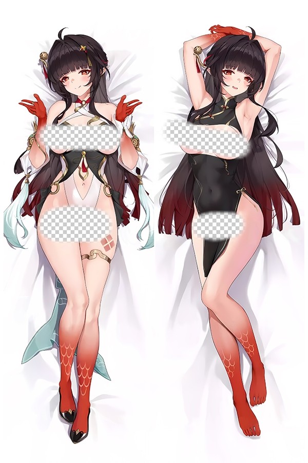 Honkai: Star Rail Lingsha Anime Dakimakura Body Pillow Cover