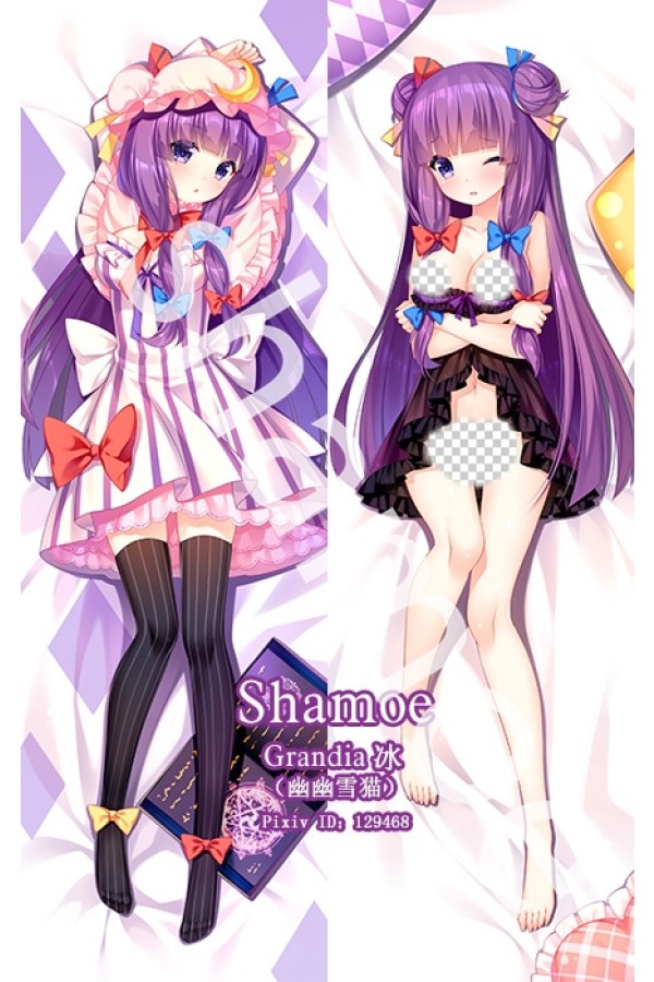 TouHou Project Patchouli Knowledge Anime Dakimakura Pillow Cover