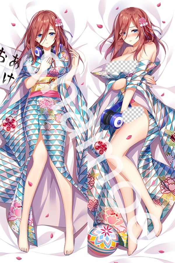 The Quintessential Quintuplets Miku Nakano Anime Dakimakura Pillow Cover