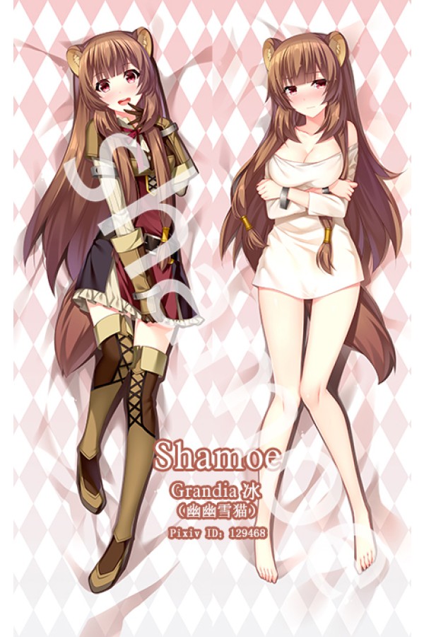 The Rising of the Shield Hero Raphtalia Anime Dakimakura Pillow Cover