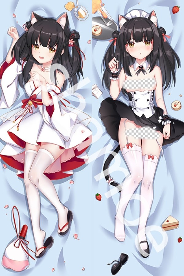 Azur Lane Yuugure Anime Dakimakura Pillow Cover