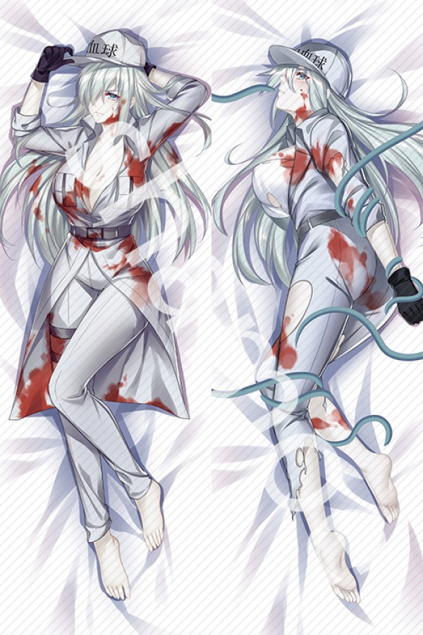 Cells at Work! Code Black White blood cell 1196 Anime Dakimakura Pillow Cover