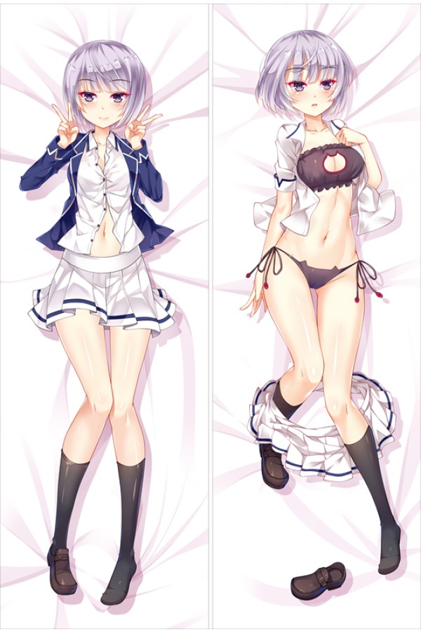 Boku no Kanojo ga Majime Sugiru Shojo Bitch na Ken Kosaka Akiho Anime Dakimakura Pillow Cover