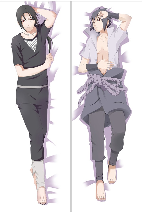 Naruto Itachi Uchiha & Sasuke Uchiha Anime Dakimakura Pillow Cover