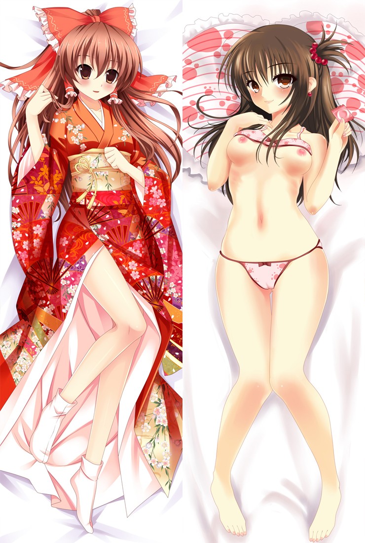 Touhou Project Reimu Hakurei Anime Dakimakura Pillow Cover