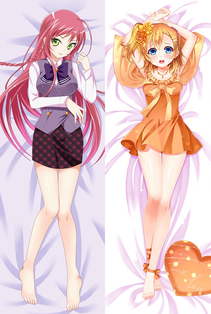 Love Live! Kosaka Honoka Anime Dakimakura Hugging Body Pillow Cover