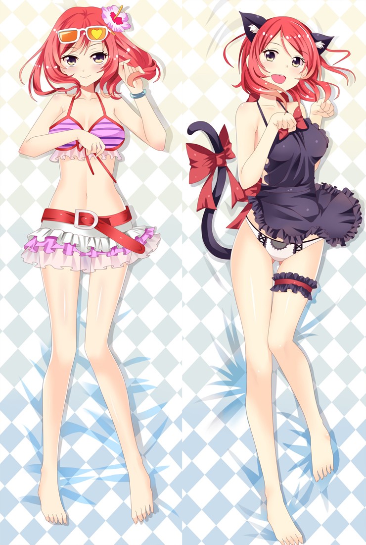 Love Live! Nishikino Maki Bikini Anime Dakimakura Pillow Case Cover