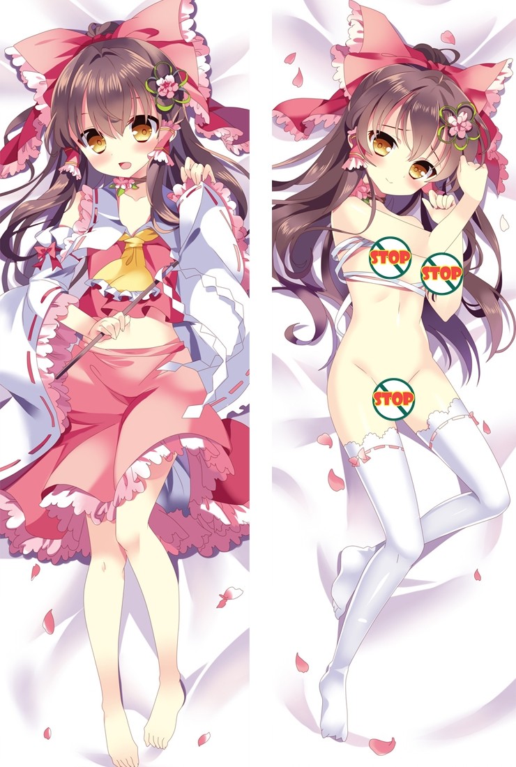 TouHou Project Hakurei Reimu Hentai Anime Dakimakura Pillow Cover