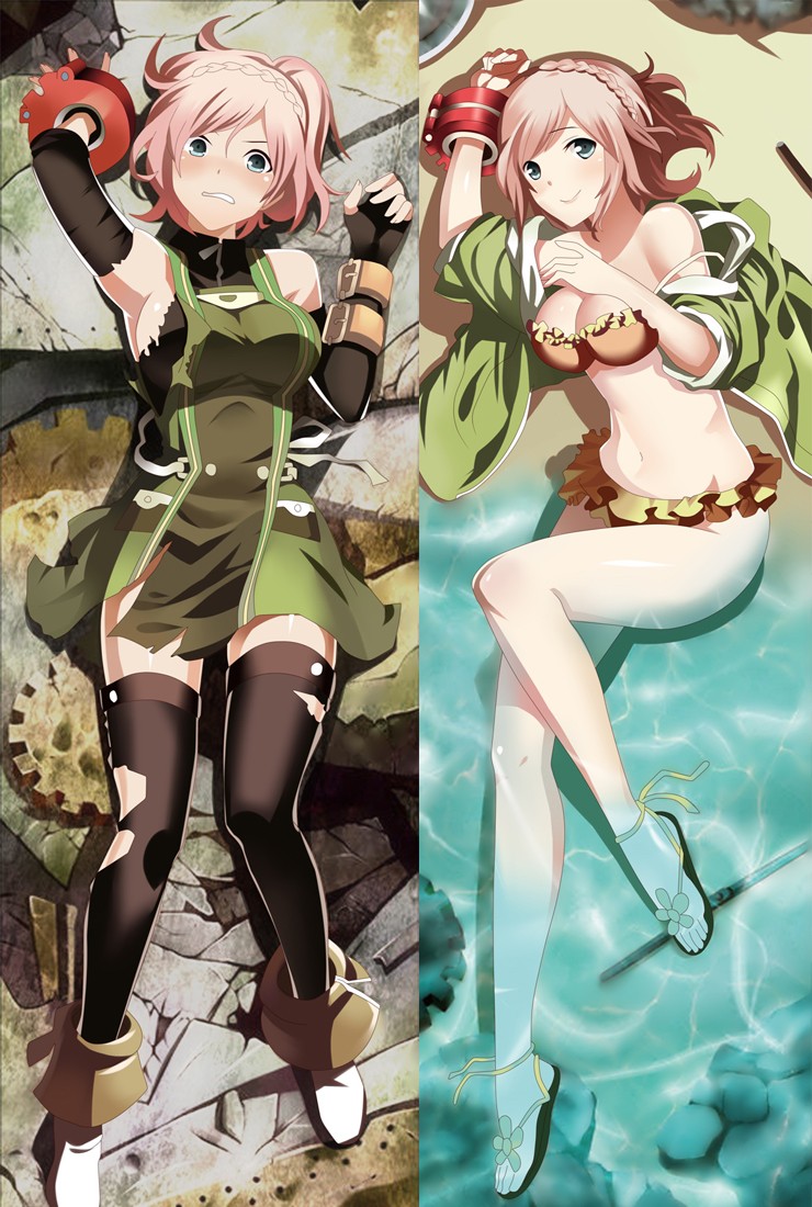God Eater Daiba Kanon Anime Game Dakimakura Pillow Case Cover