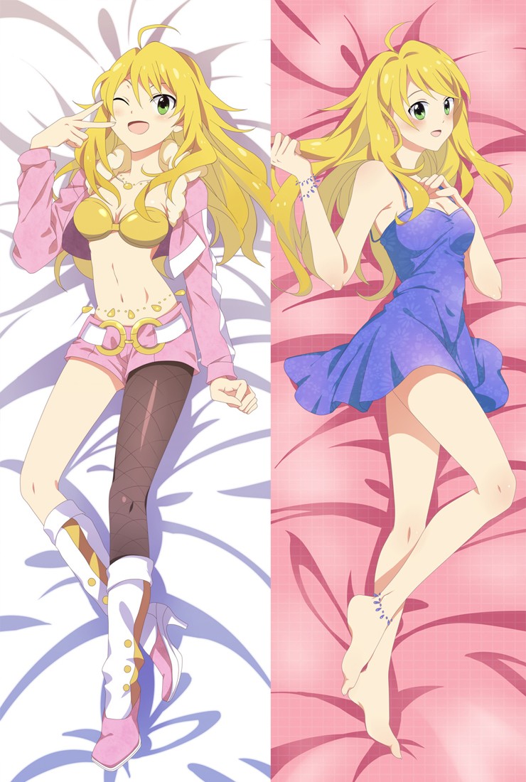 The Idolmaster Anime Dakimakura Japanese Hugging Body Pillow Cover