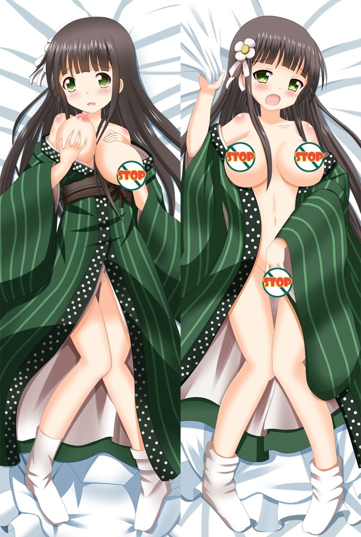 Is the Order a Rabbit? Chiya Ujimatsu Anime Dakimakura Japanese Hugging Body Pillow Cover 