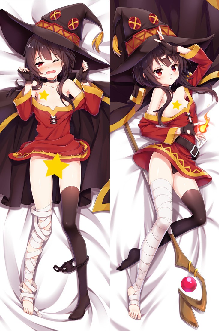 KonoSuba God's Blessing on This Wonderful World! Megumin Anime Dakimakura Pillow Cover