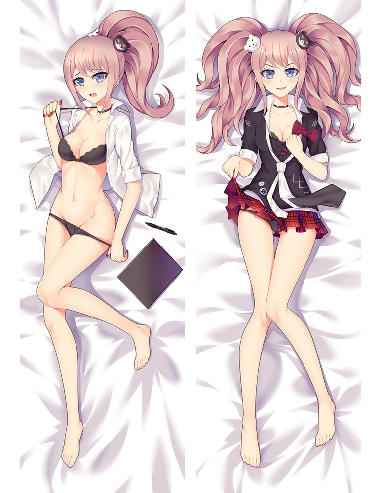 Danganronpa Dakimakura Junko Enoshima Anime Girl Hugging Body Pillow Case Cover