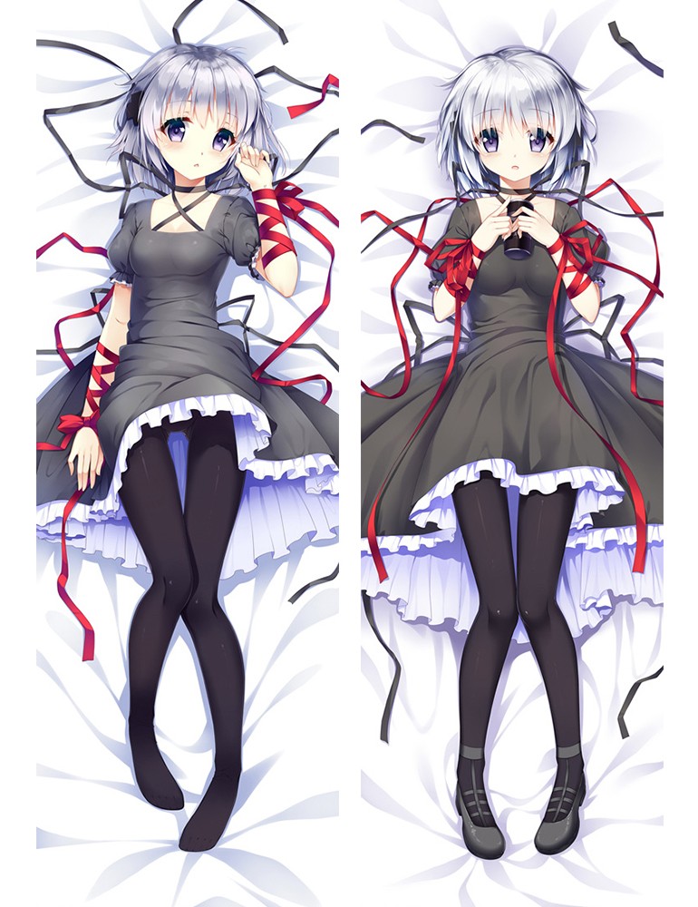 Anime Rewrite Kagari Otaku Dakimakura Hugging Body Pillow Cover