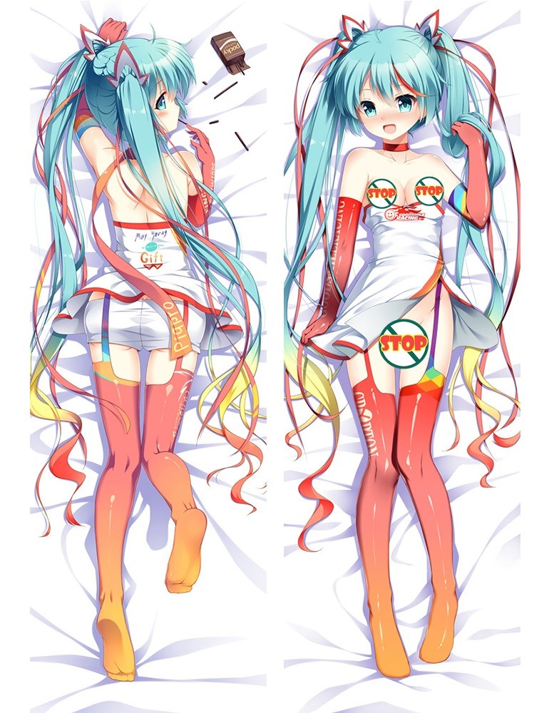 Hatsune Miku Racing Miku Anime Dakimakura Pillow Cover