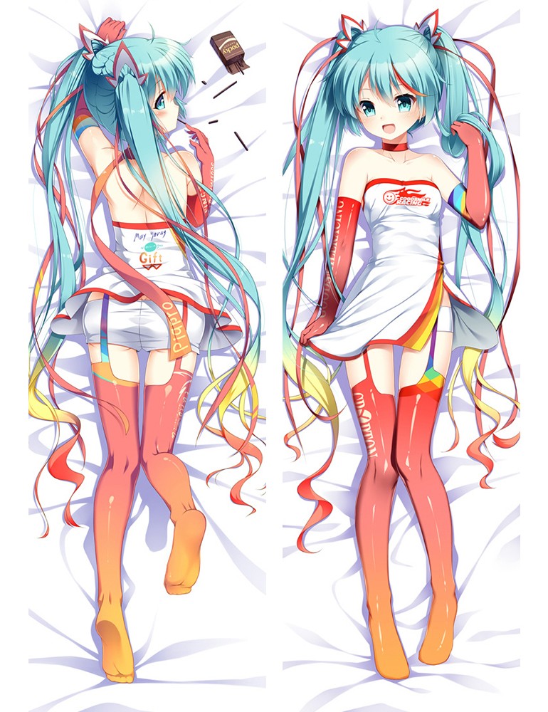Hatsune Miku Racing Miku Anime Dakimakura Pillow Cover