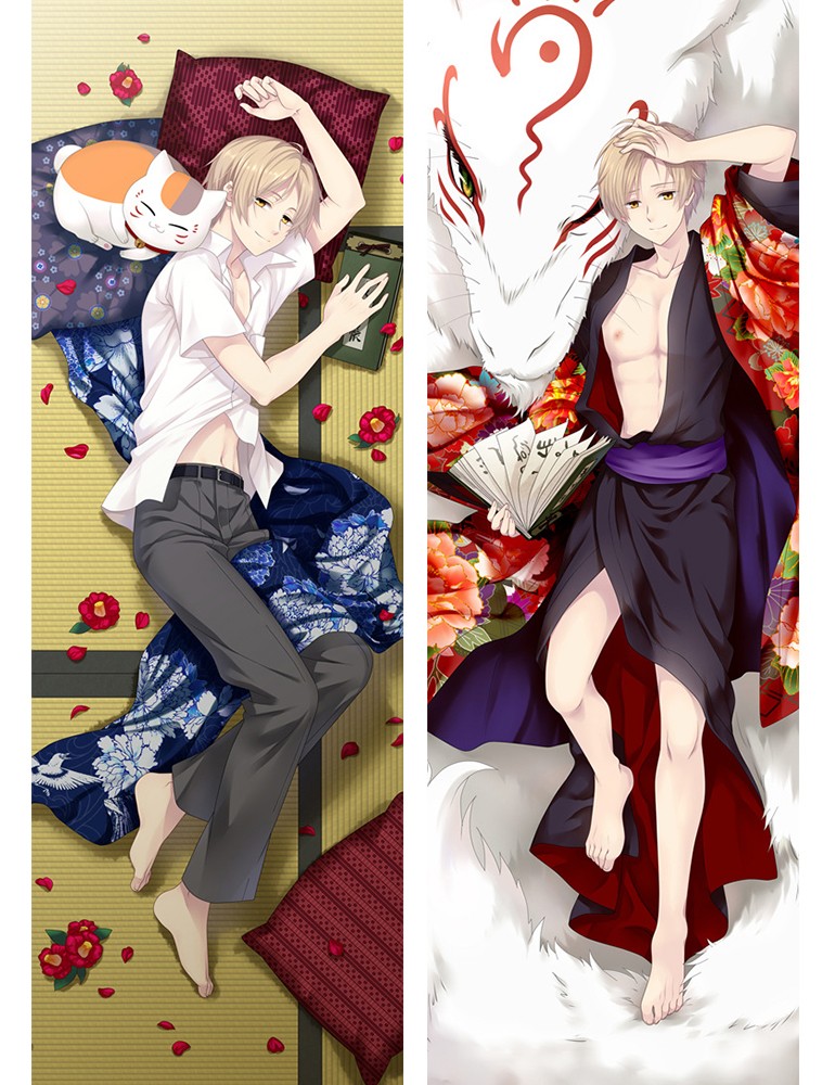 Natsume's Book of Friends Takashi Natsume Madara Anime Dakimakura Pillow Cover