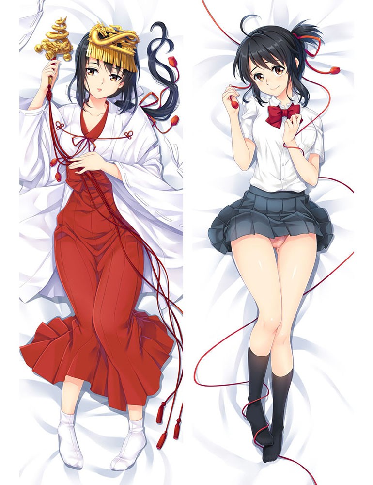 Your Name Miyamizu Mitsuha Body Pillow Case