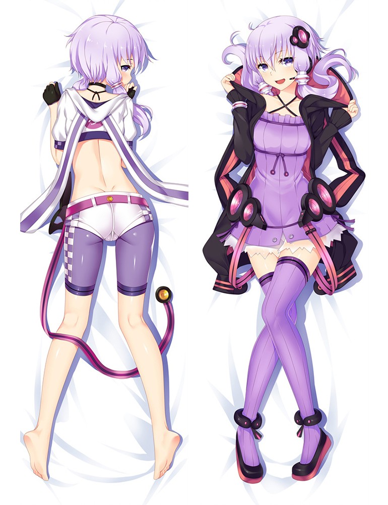 Vocaloid Dakimakura Yuzuki Yukari Anime Girl Hugging Body Pillow Case Cover