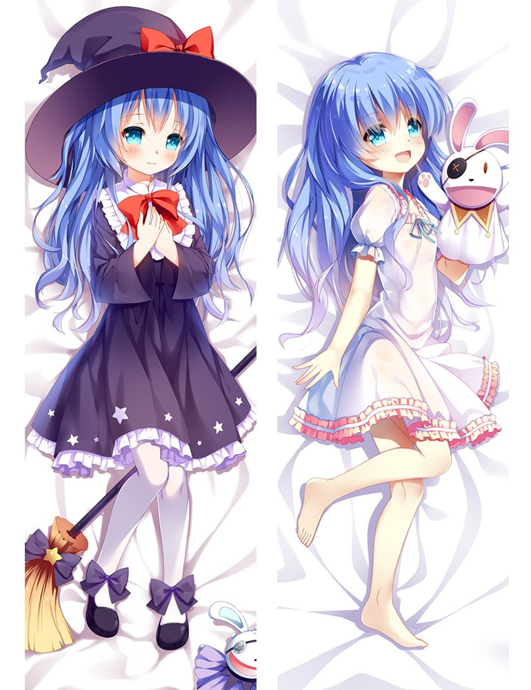 Date A Live Yoshino Dakimakura Hugging Body Pillow Case Covers