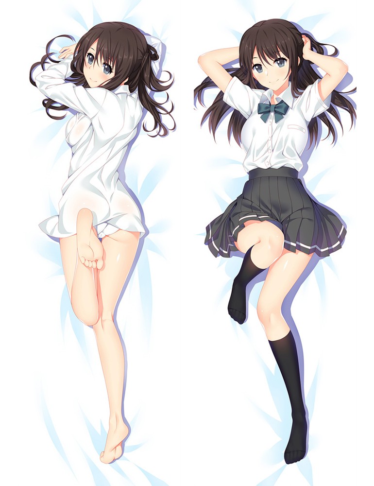 Anime Seiren Hikari Tsuneki Otaku Dakimakura Hugging Body Pillow Case Cover