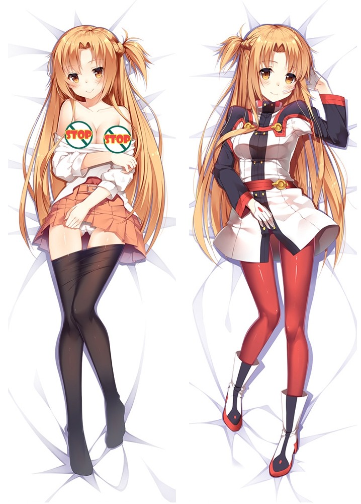 Sword Art Online Asuna Anime Dakimakura Hugging Body Pillow Cover