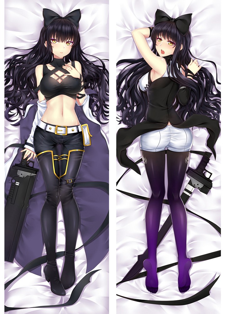 Anime RWBY Blake Belladonna Dakimakura Bed Hugging Body Pillow Case Cover