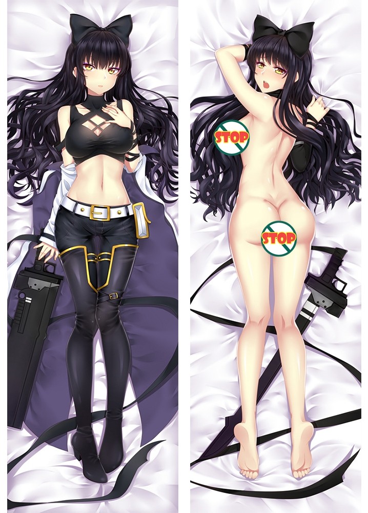Anime RWBY Blake Belladonna Dakimakura Bed Hugging Body Pillow Case Cover
