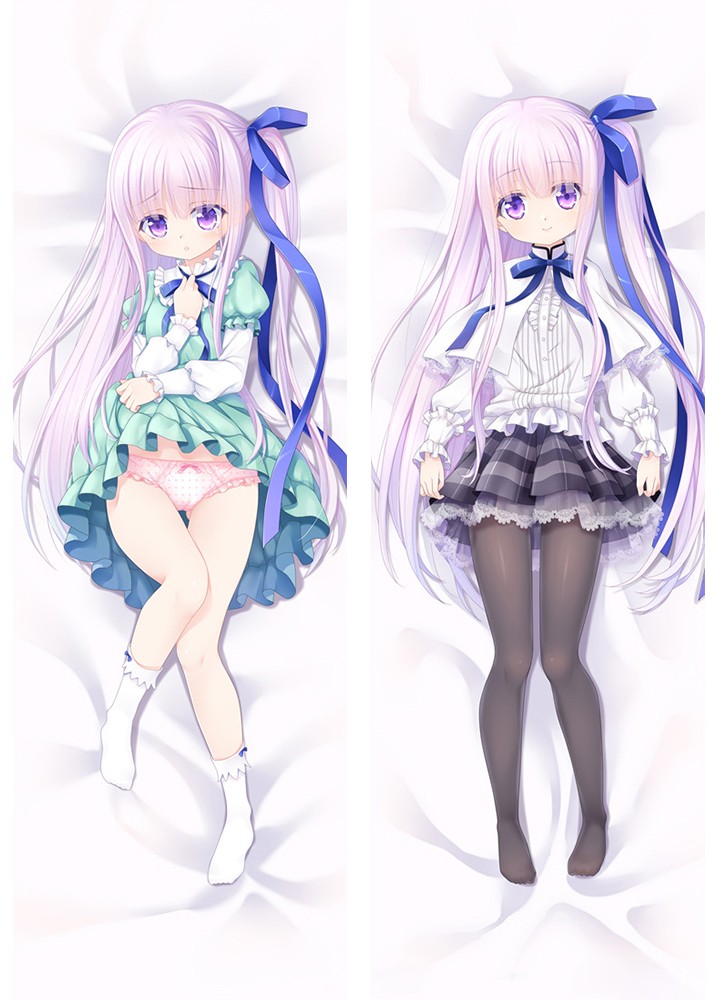 Anime Angel's 3Piece! Jun Gotou Dakimakura Hugging Body Pillow Case Cover