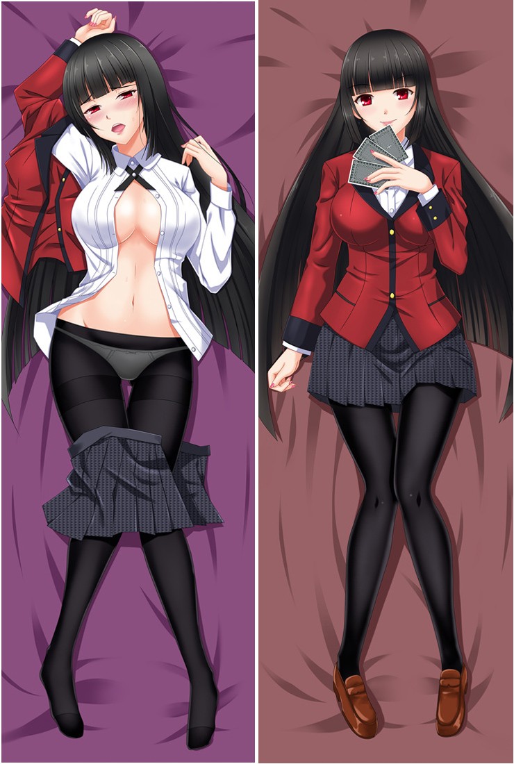 Kakegurui Compulsive Gambler Yumeko Jabami Anime Dakimakura Pillow Cover