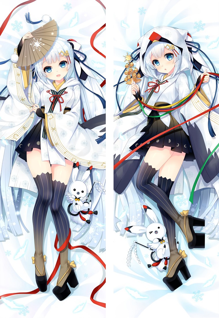Snow Hatsune Miku Anime Dakimakura Pillow Cover