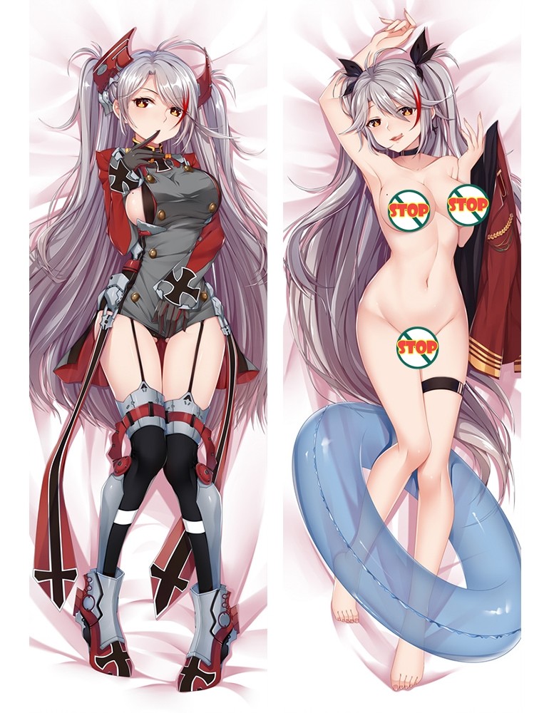 Azur Lane Prinz Eugen Anime Dakimakura Pillow Cover 