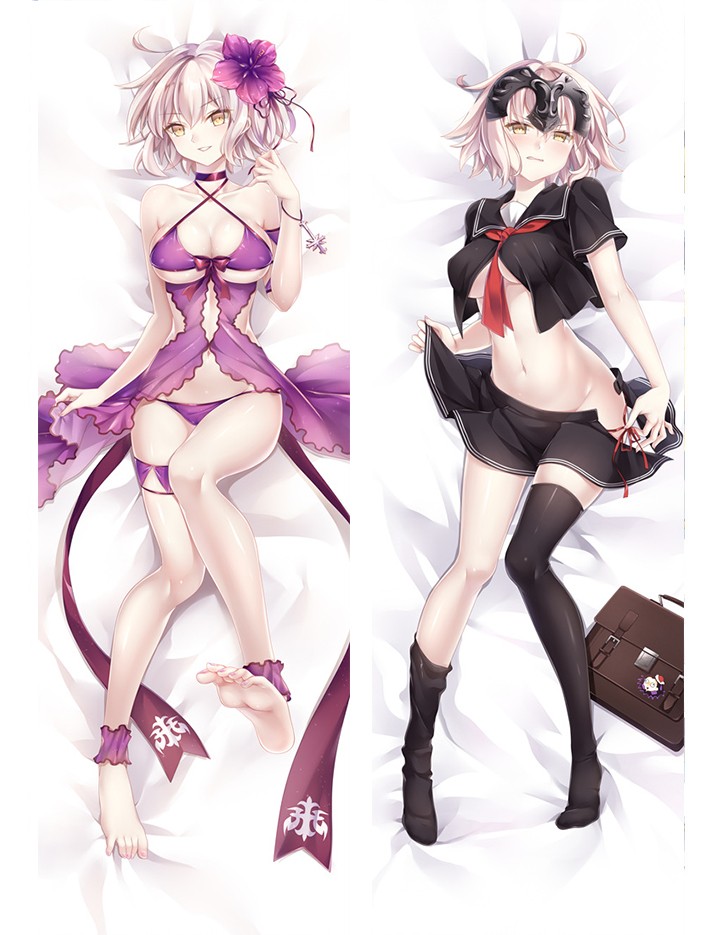 Fate/Grand Order FGO Jeanne D'Arc Anime Dakimakura Pillow Cover